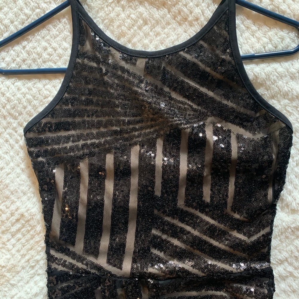 One piece sequin pantsuit
